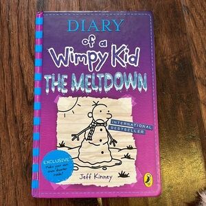 Diary of a Wimpy Kid The Meltdown international bestseller kids hardback book​​